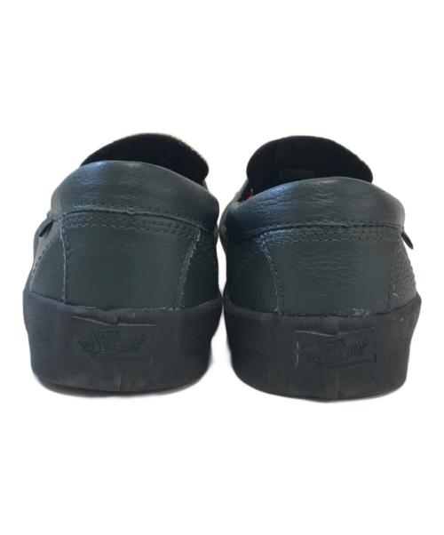VANS（ヴァンズ）VANS (バンズ) ローファー ホワイト×グリーン サイズ:US8.0/UK7.0/EUR40.5/cm26.0の古着・服飾アイテム