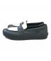 VANS (バンズ) ローファー ホワイト×グリーン サイズ:US8.0/UK7.0/EUR40.5/cm26.0：10000円
