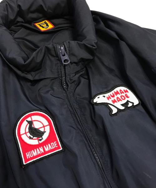 HUMAN MADE（ヒューマンメイド）HUMAN MADE (ヒューマンメイド) ワッペン ナイロンジャケット ネイビー サイズ:XLの古着・服飾アイテム