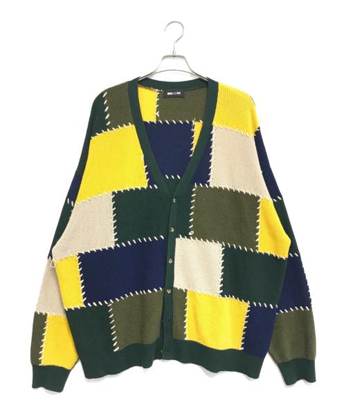 WIND AND SEA（ウィンダンシー）WIND AND SEA (ウィンダンシー) HAND STITCH CARDIGAN マルチカラー サイズ:XLの古着・服飾アイテム