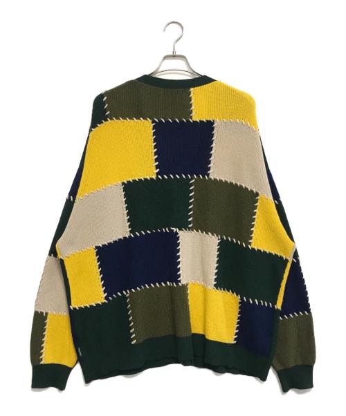 WIND AND SEA（ウィンダンシー）WIND AND SEA (ウィンダンシー) HAND STITCH CARDIGAN マルチカラー サイズ:XLの古着・服飾アイテム