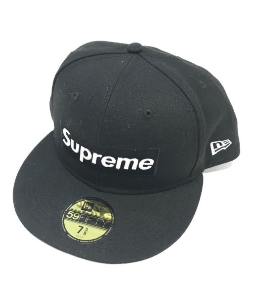 New Era（ニューエラ）New Era (ニューエラ) SUPREME (シュプリーム) ChampionShip Box Logo ブラック サイズ:7 5/8　60.6cmの古着・服飾アイテム