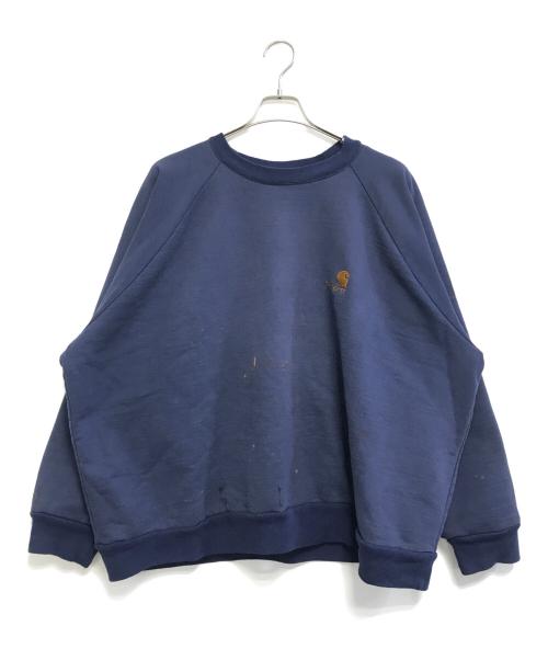 CarHartt（カーハート）CarHartt (カーハート) 裏サーマルスウェット ネイビー サイズ:表記なしの古着・服飾アイテム