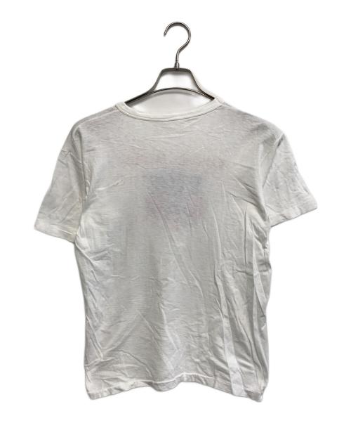 velva sheen（ベルバシーン）velva sheen (ベルバシーン) 2段染込みプリントTシャツ ホワイト サイズ:Lの古着・服飾アイテム