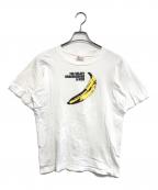 バンドTシャツバンドTシャツ）の古着「90s the vervet underground(ヴェルヴェット・アンダーグラウンド) バンドTシャツ」｜ホワイト