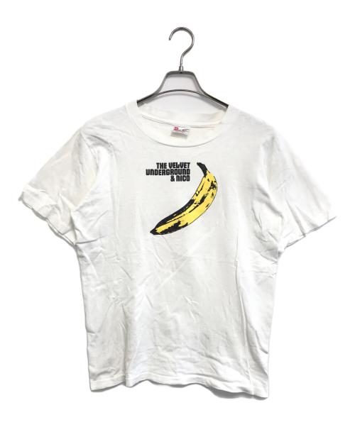 バンドTシャツ（バンドTシャツ）バンドTシャツ (バンドTシャツ) 90s the vervet underground(ヴェルヴェット・アンダーグラウンド) バンドTシャツ ホワイト サイズ:Sの古着・服飾アイテム