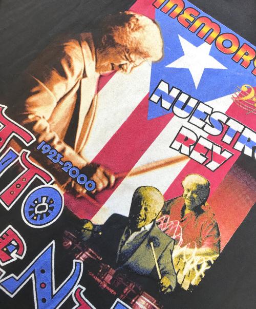 GILDAN（ギルダン）GILDAN (ギルダン) in memory of the mambo king(イン・メモリー・オブ・ザ・マンボ・キング) ドラマTシャツ ブラック サイズ:XLの古着・服飾アイテム