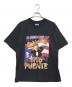 GILDAN（ギルダン）の古着「in memory of the mambo king(イン・メモリー・オブ・ザ・マンボ・キング) ドラマTシャツ」｜ブラック