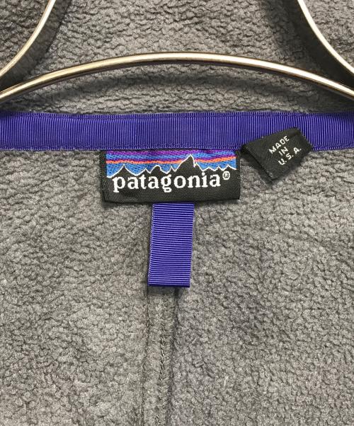Patagonia（パタゴニア）Patagonia (パタゴニア) ライトシンチラフリースジャケット グレー サイズ:Mの古着・服飾アイテム