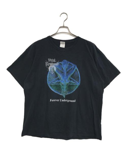バンドTシャツ（バンドTシャツ）バンドTシャツ (バンドTシャツ) 90s-00s Vital Remains(ヴァイタル・リメインズ) バンドTシャツ ブラック サイズ:XLの古着・服飾アイテム