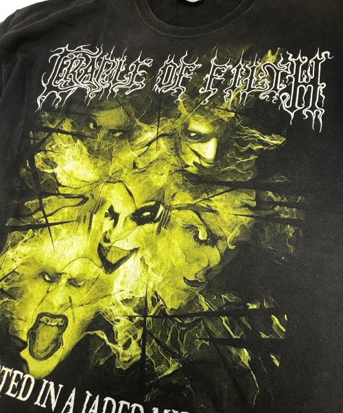 バンドTシャツ（バンドTシャツ）バンドTシャツ (バンドTシャツ) 00s CRADLE OF FILTH(クレイドル・オブ・フィルス) バンドTシャツ ブラック サイズ:XLの古着・服飾アイテム