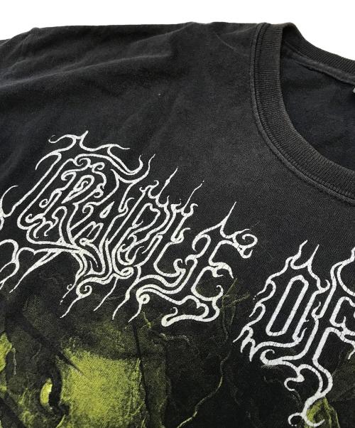 バンドTシャツ（バンドTシャツ）バンドTシャツ (バンドTシャツ) 00s CRADLE OF FILTH(クレイドル・オブ・フィルス) バンドTシャツ ブラック サイズ:XLの古着・服飾アイテム