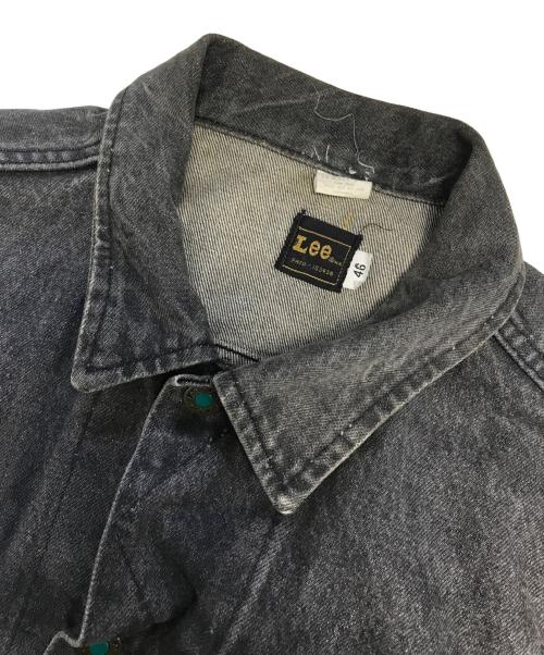 LEE（リー）LEE (リー) ブラックデニムジャケット ブラック サイズ:46の古着・服飾アイテム