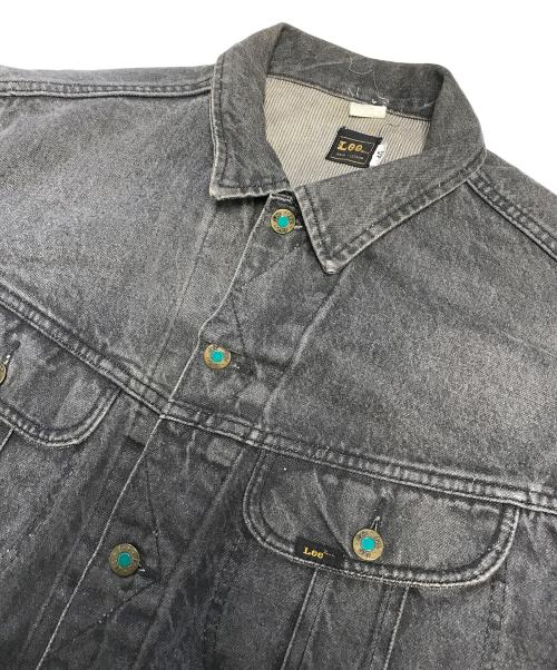 LEE（リー）LEE (リー) ブラックデニムジャケット ブラック サイズ:46の古着・服飾アイテム
