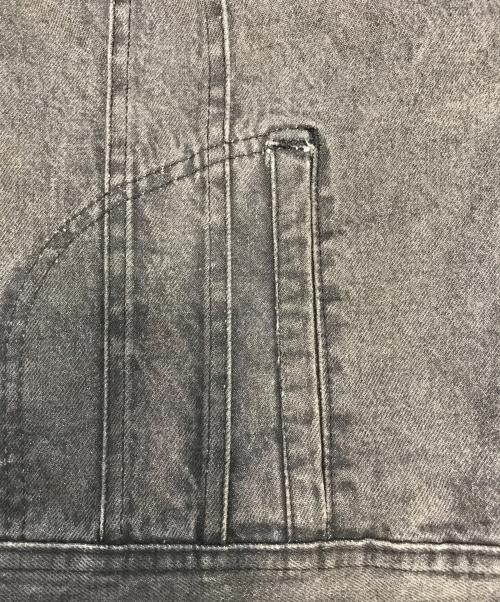 LEE（リー）LEE (リー) ブラックデニムジャケット ブラック サイズ:46の古着・服飾アイテム