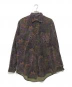 CHAPS RALPH LAURENチャップス ラルフローレン）の古着「ペイズリー柄コーデュロイシャツ」｜パープル