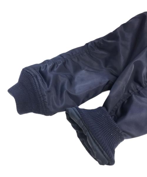 CALEE（キャリー）CALEE (キャリー) ボンバージャケット ネイビー サイズ:Mの古着・服飾アイテム