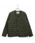 CALEE（キャリー）の古着「ハートキルティングジャケット」｜カーキ