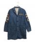 CALEE（キャリー）の古着「スーベニアデニムショップコート」｜インディゴ