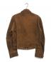 CALIFORNIAN (カリフォルニアン) ヌバックスポーツレザージャケット ブラウン サイズ:表記なし：80000円