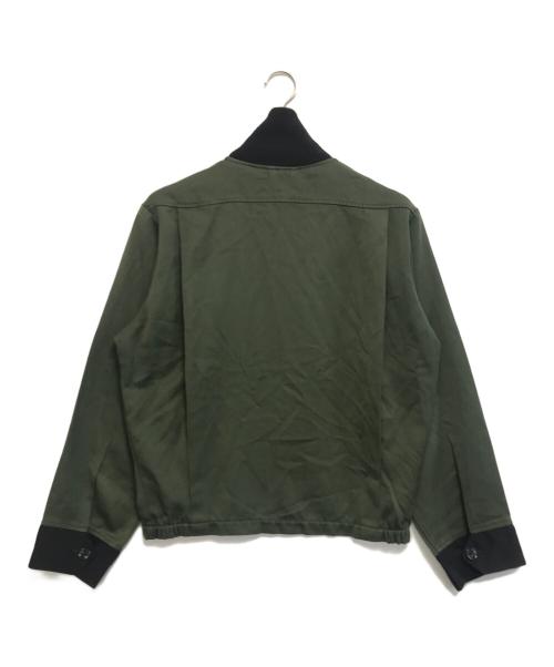 Unitog（ユニトグ）Unitog (ユニトグ) コットンギャバブルゾン カーキ サイズ:38-Rの古着・服飾アイテム