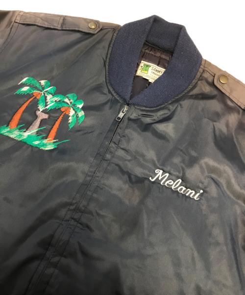 SAMMY'S EMEMBROIDERY（サミーズ エンブロイダリー）SAMMY'S EMEMBROIDERY (サミーズ エンブロイダリー) スーベニアジャケット ネイビー サイズ:Sの古着・服飾アイテム