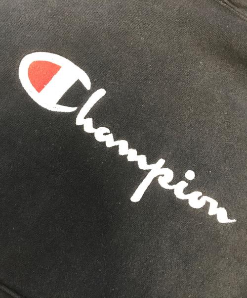 Champion（チャンピオン）Champion (チャンピオン) リバースウィーブパーカー ブラック サイズ:LARGEの古着・服飾アイテム
