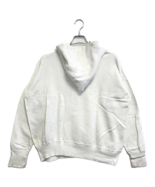 VINTAGE（ヴィンテージ）VINTAGE (ヴィンテージ) 3段染み込みプリントパーカー ホワイト サイズ:表記なしの古着・服飾アイテム