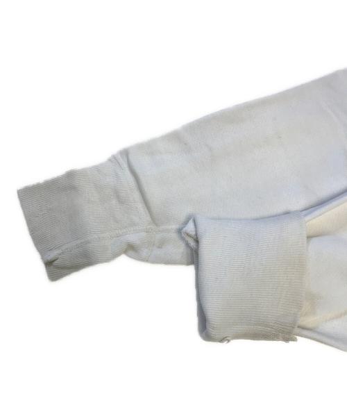 VINTAGE（ヴィンテージ）VINTAGE (ヴィンテージ) 3段染み込みプリントパーカー ホワイト サイズ:表記なしの古着・服飾アイテム