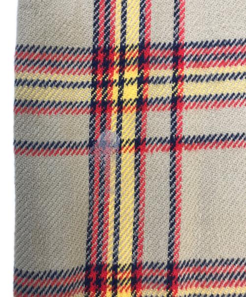 MR LEGGS（ミスターレッグス）MR LEGGS (ミスターレッグス) チェックネルシャツ ベージュ サイズ:表記なしの古着・服飾アイテム