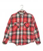 WINTER KINGウィンターキング）の古着「チェックネルシャツ」｜レッド