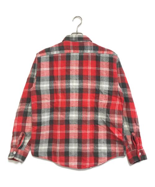 WINTER KING（ウィンターキング）WINTER KING (ウィンターキング) チェックネルシャツ レッド サイズ:表記なしの古着・服飾アイテム