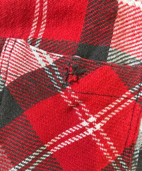 WINTER KING（ウィンターキング）WINTER KING (ウィンターキング) チェックネルシャツ レッド サイズ:表記なしの古着・服飾アイテム