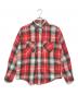 WINTER KING（ウィンターキング）の古着「チェックネルシャツ」｜レッド
