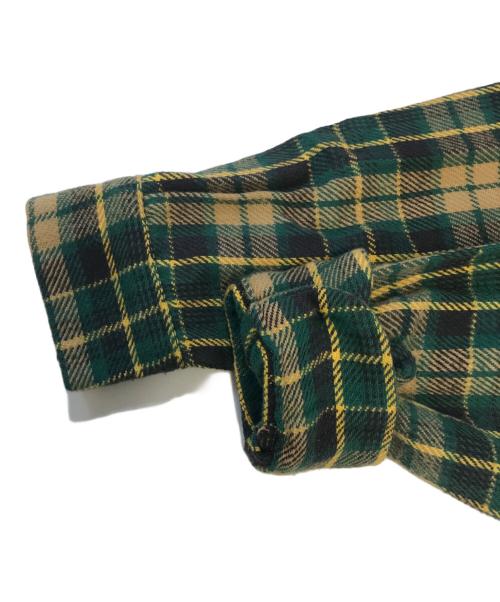 MR LEGGS（ミスターレッグス）MR LEGGS (ミスターレッグス) チェックネルシャツ グリーン サイズ:14-14½　Sの古着・服飾アイテム