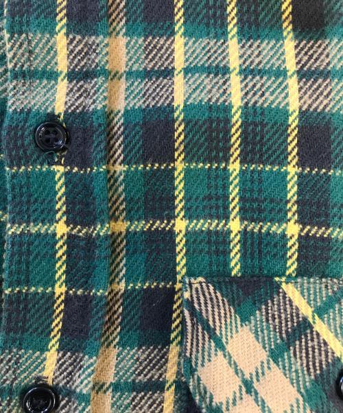 MR LEGGS（ミスターレッグス）MR LEGGS (ミスターレッグス) チェックネルシャツ グリーン サイズ:14-14½　Sの古着・服飾アイテム
