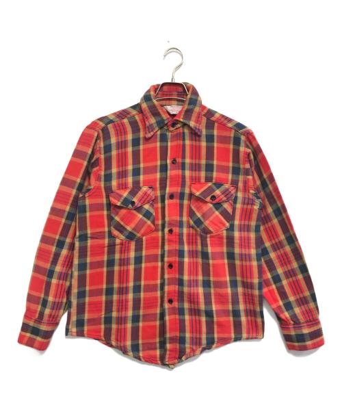 FROSTPROOF（フロントプルーフ）FROSTPROOF (フロントプルーフ) チェックネルシャツ レッド サイズ:Ｍの古着・服飾アイテム