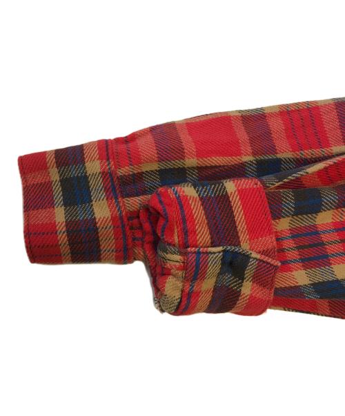 FROSTPROOF（フロントプルーフ）FROSTPROOF (フロントプルーフ) チェックネルシャツ レッド サイズ:Ｍの古着・服飾アイテム
