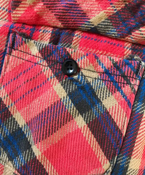 FROSTPROOF（フロントプルーフ）FROSTPROOF (フロントプルーフ) チェックネルシャツ レッド サイズ:Ｍの古着・服飾アイテム