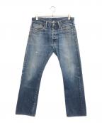 RRLダブルアールエル）の古着「スリムブーツデニムパンツ」｜インディゴ