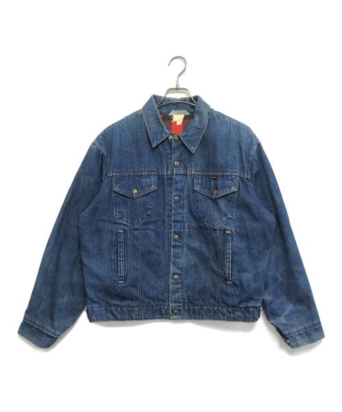 KEY IMPERIAL（キーインペリアル）KEY IMPERIAL (キーインペリアル) 裏地フランネルデニムジャケット インディゴ サイズ:表記なしの古着・服飾アイテム