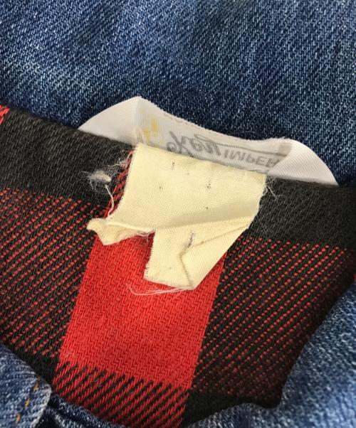 KEY IMPERIAL（キーインペリアル）KEY IMPERIAL (キーインペリアル) 裏地フランネルデニムジャケット インディゴ サイズ:表記なしの古着・服飾アイテム