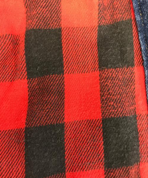 KEY IMPERIAL（キーインペリアル）KEY IMPERIAL (キーインペリアル) 裏地フランネルデニムジャケット インディゴ サイズ:表記なしの古着・服飾アイテム