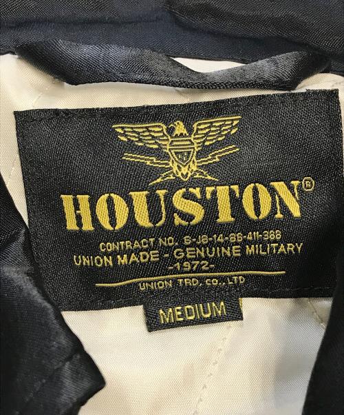 HOUSTON（ヒューストン）HOUSTON (ヒューストン) レーヨンベトナムジャケット ブラック サイズ:Mの古着・服飾アイテム