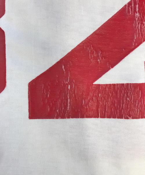 Champion（チャンピオン）Champion (チャンピオン) ナンバリングフットボールTシャツ ホワイト サイズ:42の古着・服飾アイテム