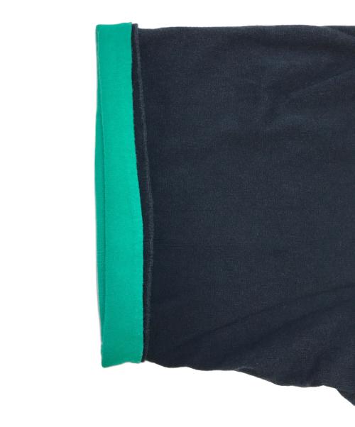 KOOLABURRA（クーラブラ）KOOLABURRA (クーラブラ) ダブルフェイスプリントTシャツ ブラック サイズ:Lの古着・服飾アイテム