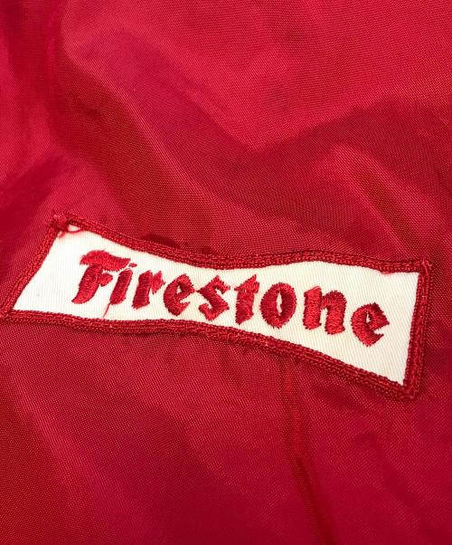 Firestone（ファイヤーストーン）Firestone (ファイヤーストーン) レーシングジャケット レッド サイズ:表記なしの古着・服飾アイテム