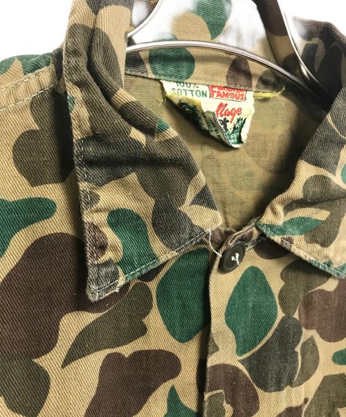 WORLD FAMOUS（ワールドフェイマス）WORLD FAMOUS (ワールドフェイマス) カモフラハンティングジャケット カーキ サイズ:表記なしの古着・服飾アイテム