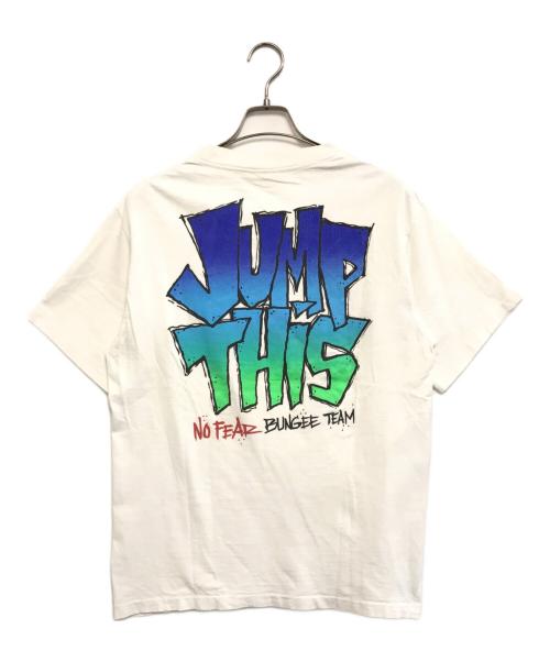 No Fear（ノーフィア）No Fear (ノーフィア) プリントTシャツ ホワイト サイズ:Lの古着・服飾アイテム