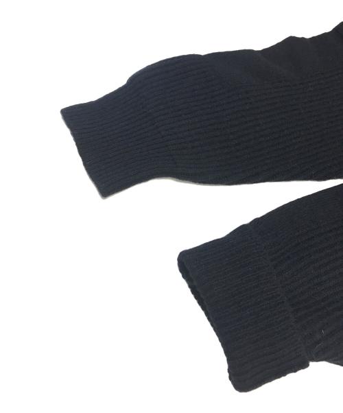 meanswhile（ミーンズワイル）meanswhile (ミーンズワイル) ドライバーズニット ブラック サイズ:SIZE03の古着・服飾アイテム